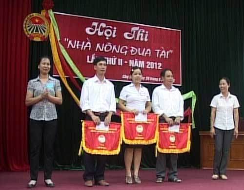 Hội nông dân Huyện Đông Giang tổ chức Hội Thi "Nhà nông đua tài" lần thứ II năm 2012