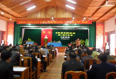 Đông Giang khai mạc kỳ họp thứ 5 Hội đồng nhân dân huyện khóa X