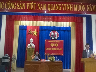 Chi bộ Tuyên giáo-Dân vận Huyện ủy tổ chức Đại hội chi bộ lần thứ thứ II nhiệm kỳ 2015-2020