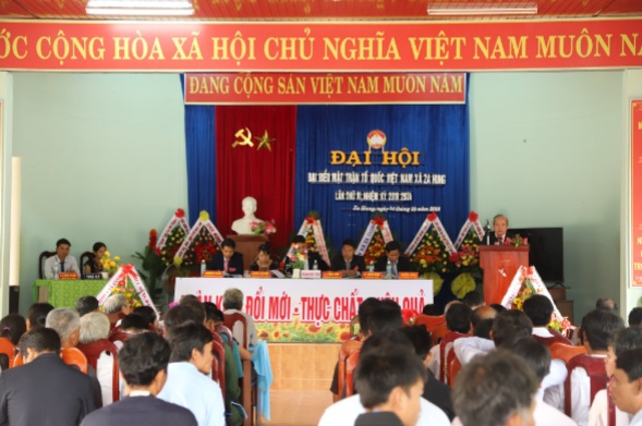 Đông Giang tổ chức Đại hội điểm cấp cơ sở UB MTTQ Việt Nam xã Za Hung khóa VI, nhiệm kỳ 2019-2024