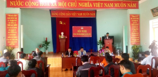 Đông Giang tổ chức Hội nghị tiếp xúc cử tri với đại biểu HĐND tỉnh, huyện