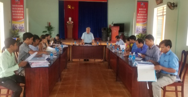Ủy ban MTTQ Việt Nam huyện Đông Giang tổ chức kiểm tra công tác mặt trận cơ sở 06 tháng đầu năm 2019
