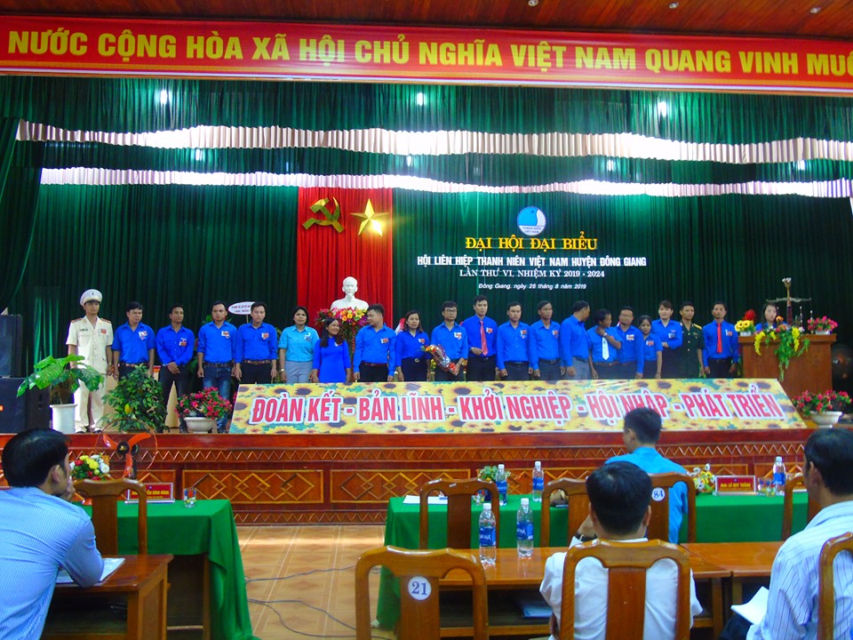Đại hội đại biểu Hội LHTN Huyện Đông Giang thành công tốt đẹp